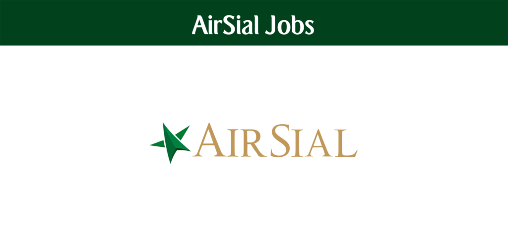 A professional AirSial employee assisting a customer at the airport, representing career opportunities in aviation.