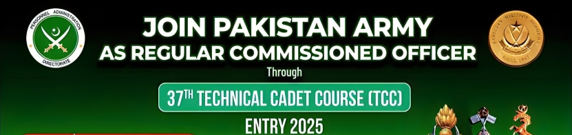 Join Pak Army 37th Technical Cadet Course 2025 Registration Open