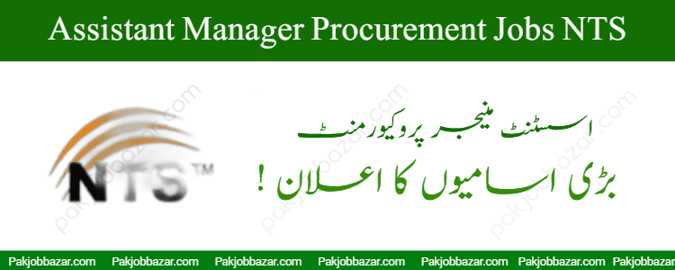 Apply for Assistant Manager Procurement NTS