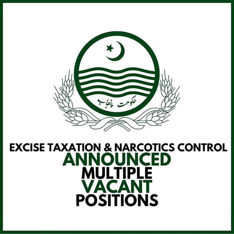 Excise Taxation Punjab job advertisement 2025 for lady constables