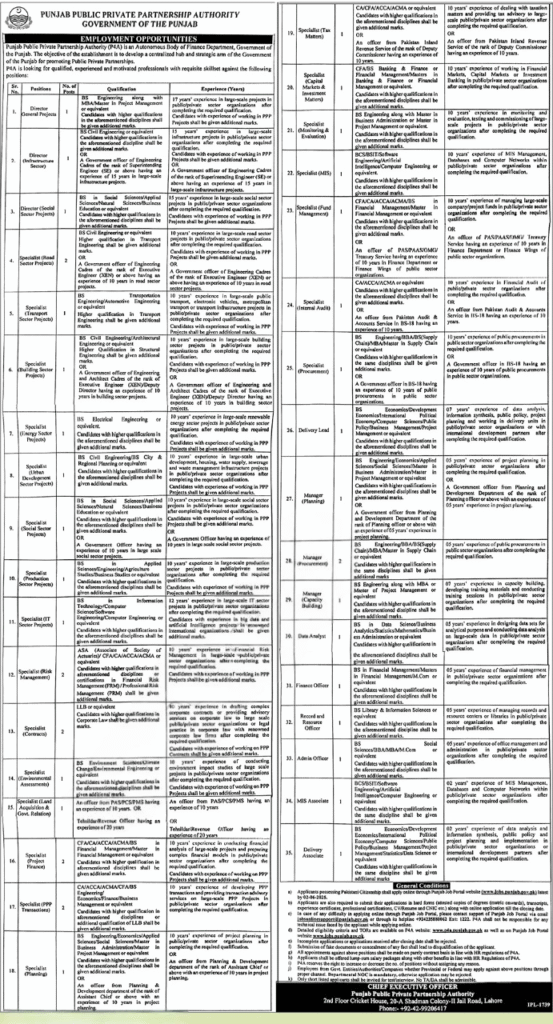 P4A Jobs 2025 advertisement with multiple director and specialist roles – Apply Online before 2 June 2025.