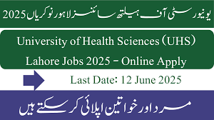 University of Health Sciences Lahore Jobs