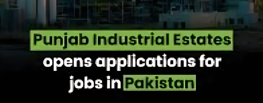 Punjab Industrial Estate Jobs 2025