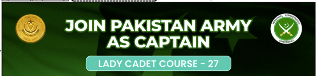 Lady Cadet Course 2025