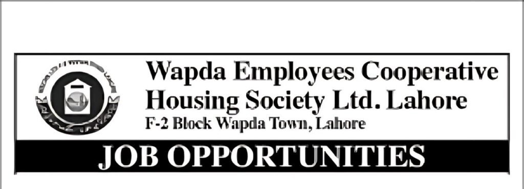 WECHS Lahore Jobs 2025 Advertisement