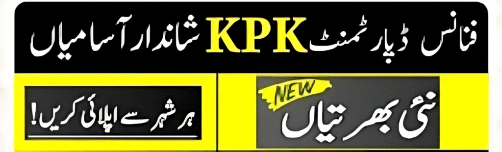 Candidates applying for Finance Department KPK Jobs