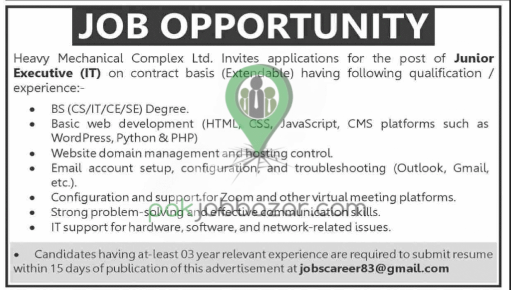 Heavy Mechanical Complex Jobs 2025
