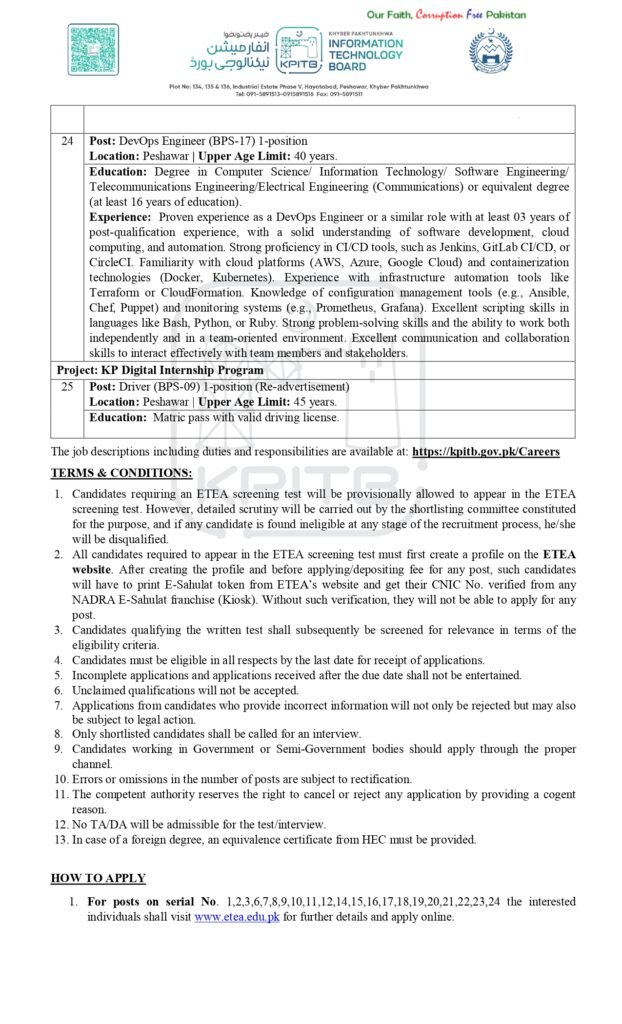 mployees working in KPITB Digital Transformation Project 2025 ADVERTISEMENT