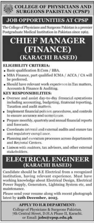 CPSP Jobs 2025  advertisemenr