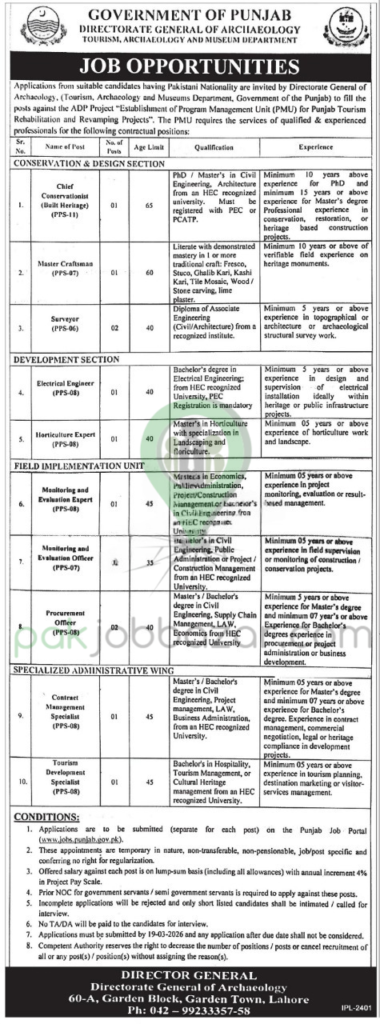 Cantonment Board Malir Jobs 2026 official advertisement