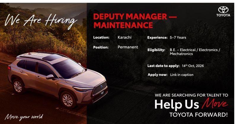 Toyota Jobs 2026 advertisement 3